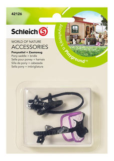 Игровой набор Schleich Игровой набор Седло и уздечка для пони 42126