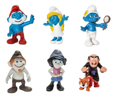 Набор фигурок Смурфики 6 шт Schleich The Smurfs 41339