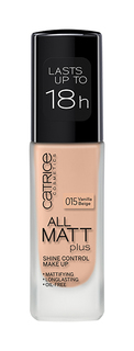 Тональный крем Catrice All Matt Plus Shine Control Make Up Vanilla Beige №015 30 мл