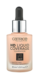 Тональный крем Catrice HD Liquid Coverage Foundation 020 Rose Beige 30мл