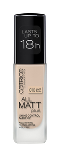 Тональный крем Catrice All Matt Plus Shine Control Make Up Light Beige №010 30 мл