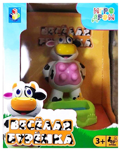 Настольная игра 1 Toy Игродром Весёлая бурёнка