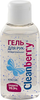 Гель для рук антибактериальный Cleanberry "Классик" 60 мл