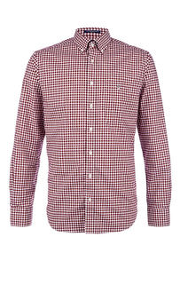 Рубашка Мужская GANT красная 56