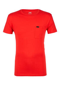 Футболка мужская Lee красная 52