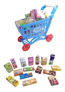 Помогаю маме. корзина-тележка для продуктов pt-00358 A Btoys