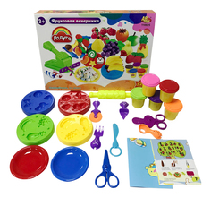 Набор для лепки из пластилина Abtoys Масса для лепки "Фруктовая вечеринка"