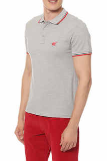 Поло мужское HENRY COTTONS серое M