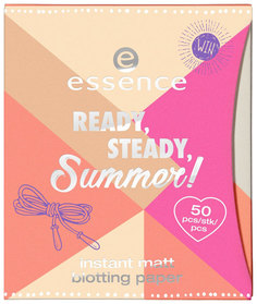 Матирующие салфетки Essence Ready, Steady, Summer тон 01 50 шт