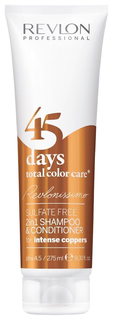 Шампунь-кондиционер Revlon Professional 45 Days Intense Coppers 275 мл