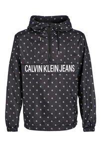 Ветровка мужская Calvin Klein Jeans черная 50