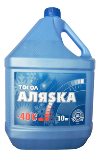 Тосол Аляsка ТОСОЛ А-40М Синий 10л 11кг Alyaska