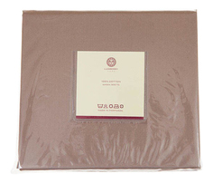 Простыня Luxberry wood 240 х 280 см ореховый