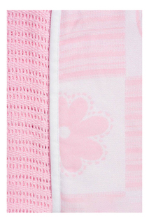 Плед Luxberry Set Lux 2287 75 х 100 см розово-белый