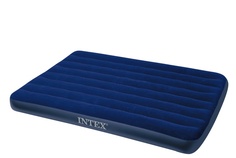 Intex, 64758, Надувной матрас Classic Downy Airbed Fiber-Tech, 137х191х25см