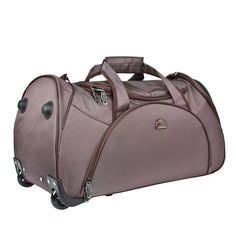 Дорожная сумка Polar 7037.5 коричневая 33 x 65 x 35