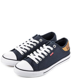 Мужские кеды Levi’s® 223001/733-17 синие/белые/коричневые 45 Levis®
