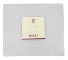 Простыня Luxberry gage 240 х 280 см серый жемчуг