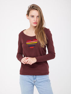 Лонгслив женский Little Marcel 313440_L_CHOCO коричневые L