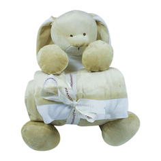 Мягкая игрушка Teddykompaniet зайка и пледик, 29 см,2711