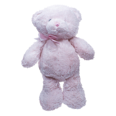 Мягкая игрушка Teddykompaniet Розовый мишка с бантом, 26 см,5344