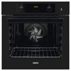 Встраиваемый электрический духовой шкаф Zanussi OPZB4334B Black