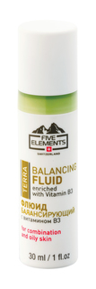 Флюид для лица Five Elements terra Balancing Fluid enriched with Vitamin B3
