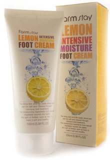 Крем для стоп с экстрактом лимона FARMSTAY Lemon Intensive Moisture Foot Cream, 100 мл