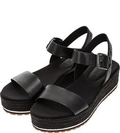 Босоножки женские Timberland TBLA1Z1GW черные 9.5 US