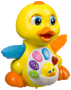 Интерактивная игрушка Наша игрушка Расти, малыш, Радостная Утя от 1 года