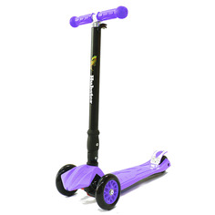Трехколесный самокат Hubster Maxi Plus (фиолетовый)