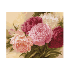 Картина по номерам Molly 40х50 см Оттенки розового