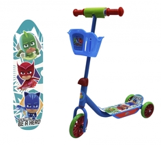 Самокат трехколесный 1toy pj masks (T11700)