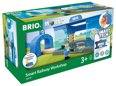 Игровой набор Brio Вагоноремонтная мастерска 33918