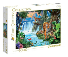 Пазл Clementoni Ян Патрик Красный Семейство Тигров 3000 деталей