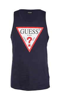 Майка мужская Guess синяя 52