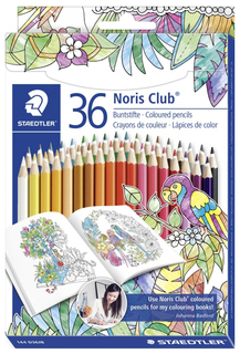 Карандаши цветные Staedtler Noris Club Johanna Basford 36 цветов