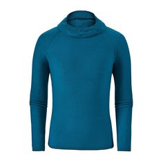 Лонгслив Patagonia Capilene Air Hoody 2019 мужской голубой, M