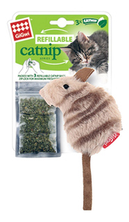 Мягкая игрушка для кошек Gigwi, Текстиль, с кошачьей мятой 10 см