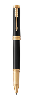 Parker Premier - Black GT, ручка - роллер, F
