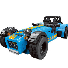 Электромеханический Конструктор Decool Racing 8612 Ретро: Спорткар, 771 дет