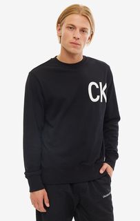 Толстовка мужская Calvin Klein Jeans J30J3.12468.0990 черная/белая L