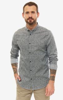Рубашка мужская Armani Exchange 3GZC38 ZNEAZ 5126 черная/синяя/белая M