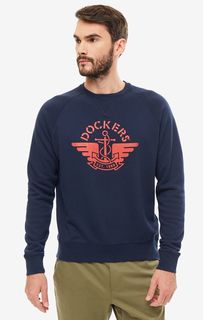 Толстовка мужская Dockers 2741000860 синяя/красная L