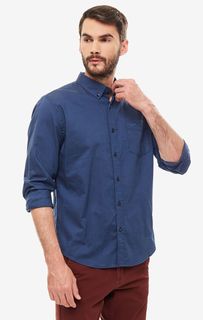 Рубашка мужская Dockers 3618400470 синяя XL
