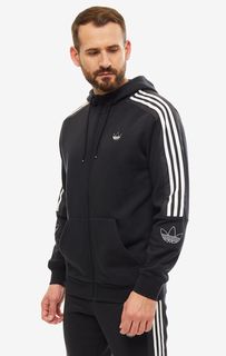 Толстовка мужская adidas Originals ED4693 черная/белая L