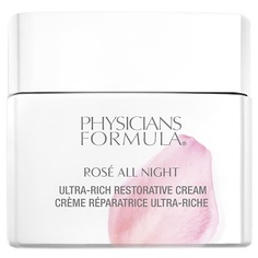 Крем для лица "Rose All Night Ultra-Rich Restorative Cream", восстанавливающий, ночной Physicians Formula