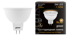 Лампочка Gauss LED MR16 5 Вт Светодиодная