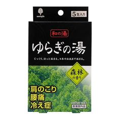 Соль для ванн Kiyou jochugiku "Горячие источники", аромат леса, 5шт х 25 г