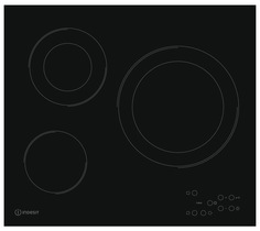 Встраиваемая варочная панель электрическая Indesit RI 360 C Black